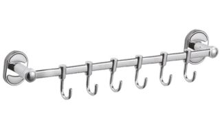 Планка с крючками для полотенец Haiba HB1915-6 хром